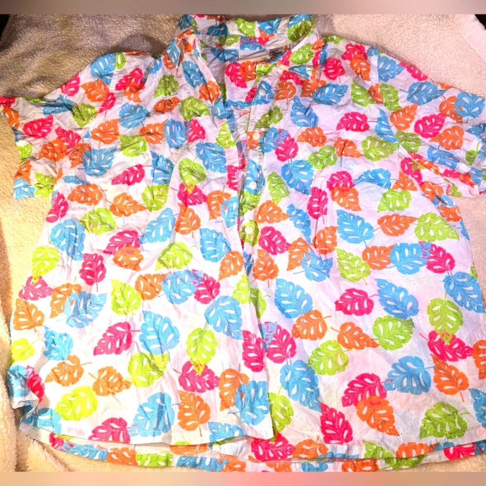 Alfred Dunner Button Down Shirt